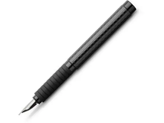 Füllfederhalter Faber-Castell 148820 Basic Black Carbon M schwarz