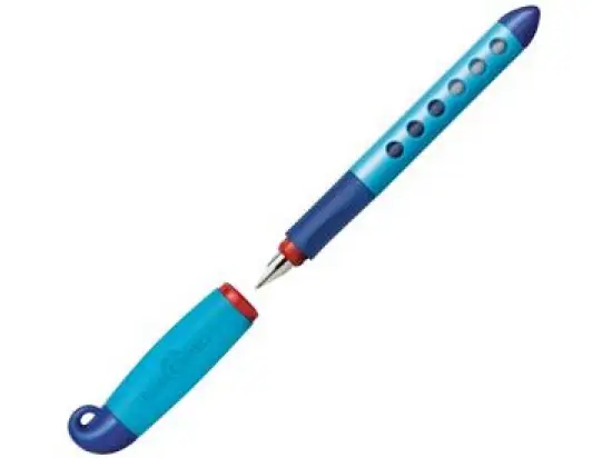 Schul-Füllfederhalter Faber-Castell 149849 Scribolino blau Linkshänder