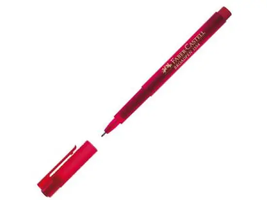 Fineliner Faber-Castell 155421 Broadpen 1554 0,8mm rot