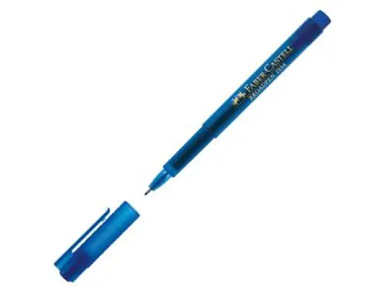Fineliner Faber-Castell 155451 Broadpen 1554 0,8mm blau