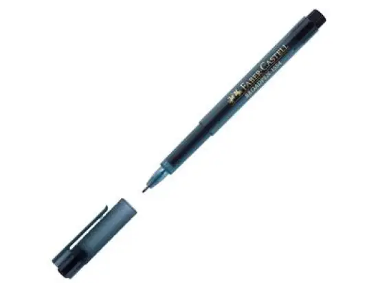 Fineliner Faber-Castell 155499 Broadpen 1554 0,8mm schwarz