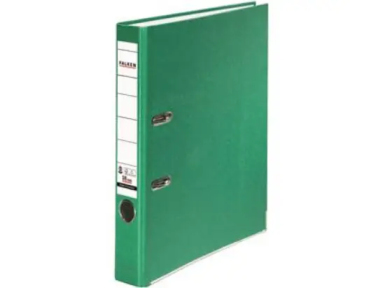 Ordner Falken 11286325 S50 Recycolor A4, 50mm, Pappe/Kraftpapier, grün