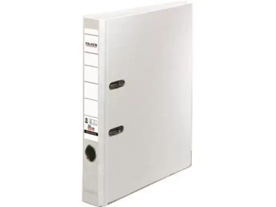 Ordner Falken 11286341 S50 Recycolor A4, 50mm, Pappe/Kraftpapier, weiß