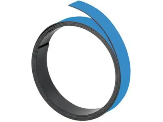 Magnetband Franken M80118 M801 18 5mmx100cm hellblau zum Selbstzuschnitt beschriftbar