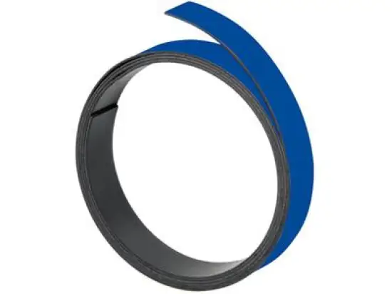 Magnetband Franken M80303 M803 03 15mmx100cm blau zum Selbstzuschnitt beschriftbar