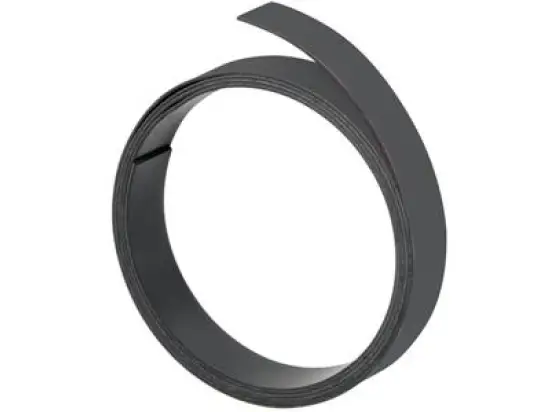 Magnetband Franken M80310 M803 10 15mmx100cm schwarz zum Selbstzuschnitt beschriftbar