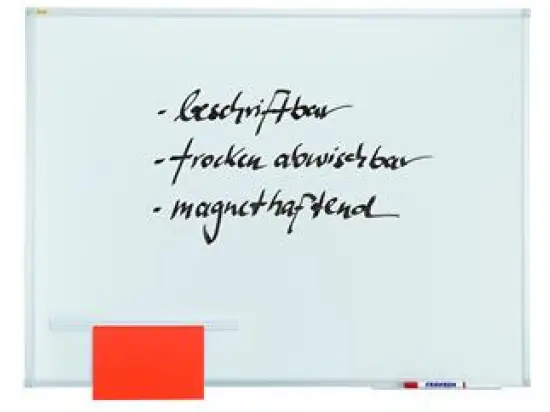 Whiteboard Franken SC3105 X-tra! Line 120x180cm lackiert magnetisch, Alu-Rahmen
