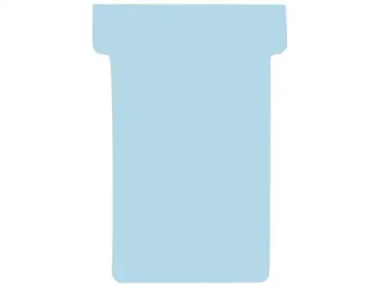 T-Karten Franken TK218 hellblau 84x48mm Größe 2, Pack 100 Stk