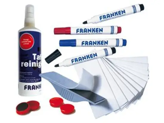 Magnettafel-Zubehörset Franken Z1941-X Juniorline Starterset mit Spray, Tafelwischer etc.