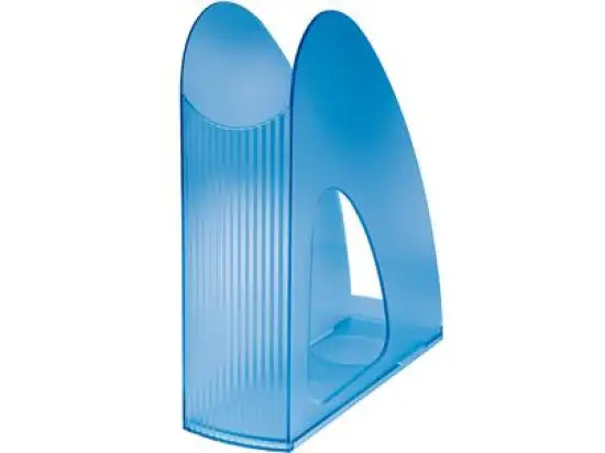 Stehsammler HAN 1611-64 Twin blau-transluzent A4 Kunststoff