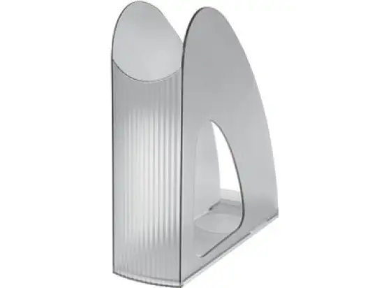 Stehsammler HAN 1611-69 Twin grau-transluzent A4 Kunststoff