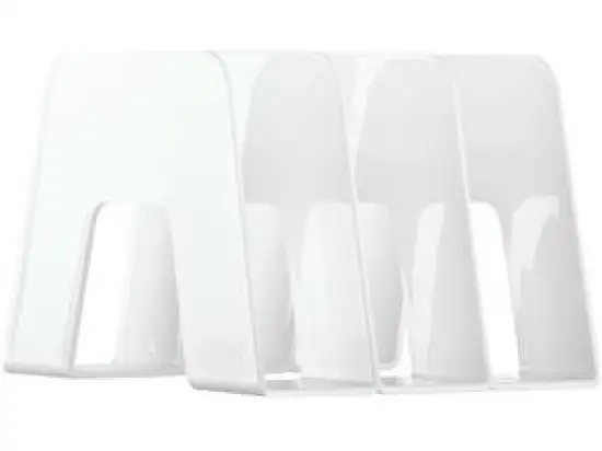 Katalogsammler HAN 16200-12 Sorter weiß 3-Fächer 20,9x22,4x16,3cm