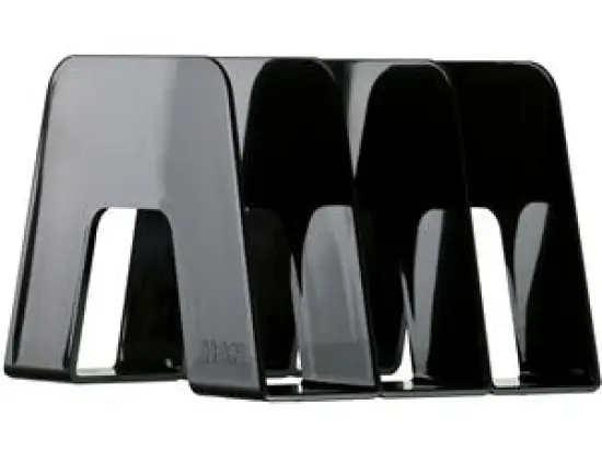 Katalogsammler HAN 16200-13 Sorter schwarz 3-Fächer 20,9x22,4x16,6cm