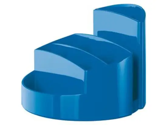 Köcher HAN 17460-94 Rondo blau New Colours Kunststoff rund mit 9 Fächern