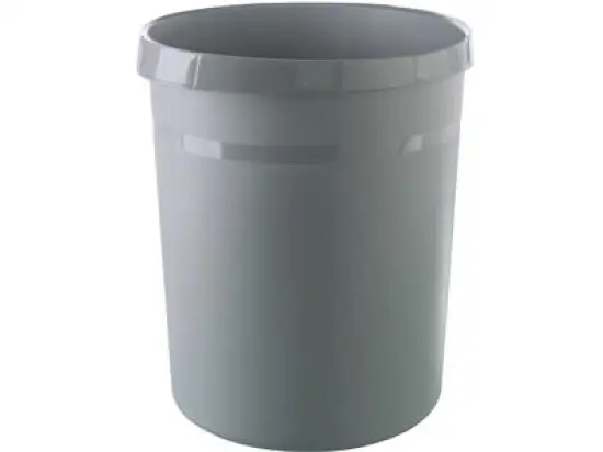 Papierkorb HAN 18198-19 Grip Karma 18 Liter öko-dunkelgrau mit 2 Griffmulden