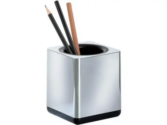 Stifteköcher HAN 27653-88 i-Line Chrome chrome 7,9x7,9x9,6cm