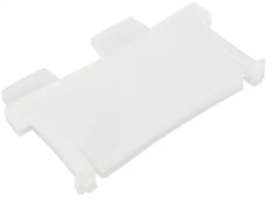 Stützplatte HAN 9038-63 Croco-Duo A8 klar-transluzent, Pack 4 Stk