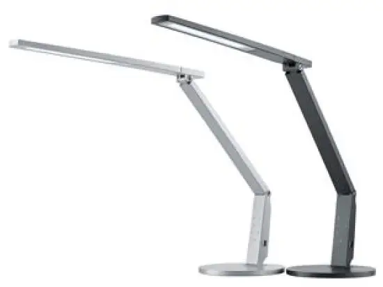 Tischleuchte Hansa 5010668 41-5010.668 LED Vario Plus LED 10W silber stufenlos dimmbar mit USB Anschluss