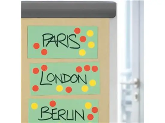 Markierungspunkte Herma 2234 Ø 13mm leuchtorange, Pack 1848 Stk