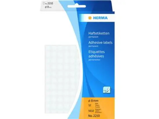 Markierungspunkte Herma 2240 Ø 16mm weiß, Pack 1728 Stk