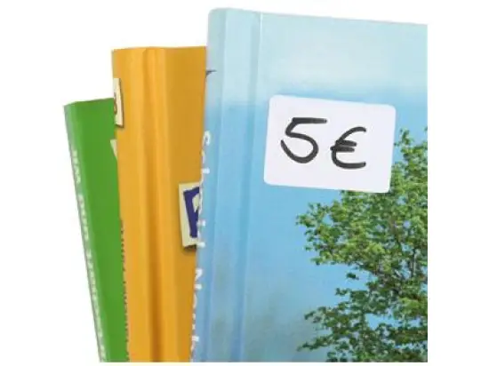 Haftetiketten Herma 2560 39 x 50 mm weiß selbstklebend, Handbeschriftung, Pack 256 Stk