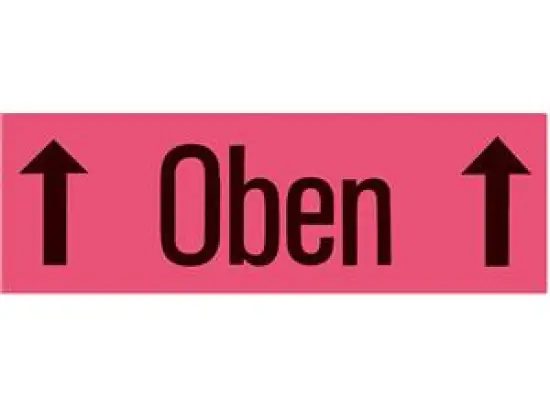 Versandzettel Herma 6756 39x118mm selbstklebend "Oben", Pack 1000 Stk