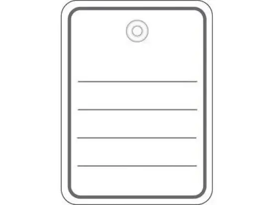 Stückwarenanhänger Herma 6841 48x65mm mit Öse, Pack 1000 Stk