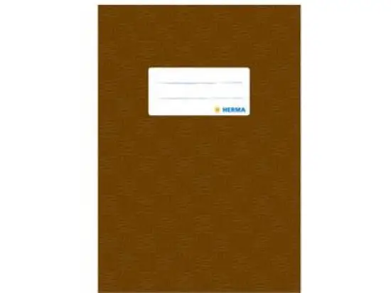 Heftschoner Herma 7427 A5 braun