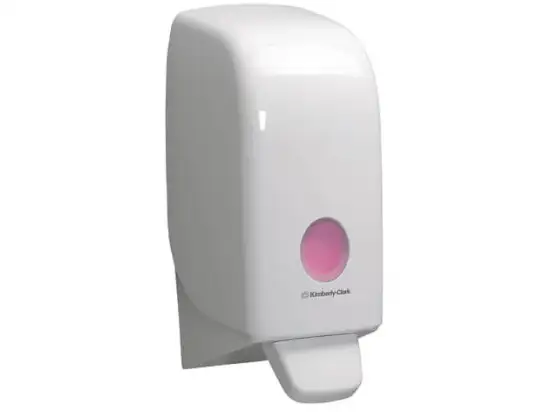 Seifenspender Kimberly-Clark 6948 6948010 Aquarius 1 Liter weiß Kunststoff 235x116x114mm