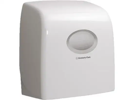 Handtuchspender Kimberly-Clark 6953 Aquarius Slimroll weiß 343x318x191mm