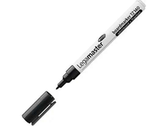 Whiteboardmarker Legamaster 7-114001 TZ140 1mm, Rundspitze, schwarz