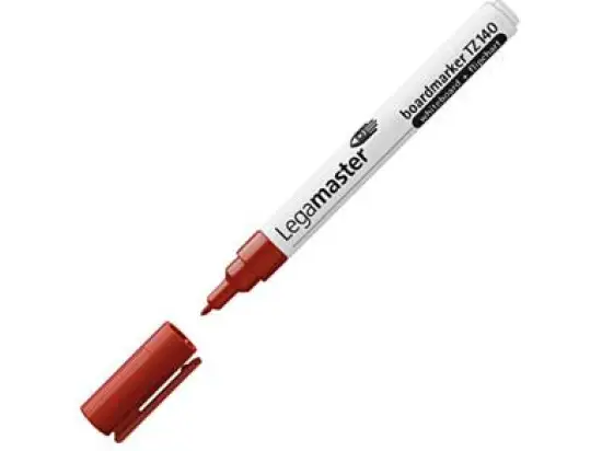 Whiteboardmarker Legamaster 7-114002 TZ140 1mm, Rundspitze, rot, Pack 10 Stk