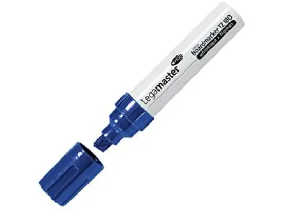 Whiteboardmarker Legamaster 7-118003 TZ180 jumbo 3-12mm, Keilspitze, blau, Pack 10 Stk