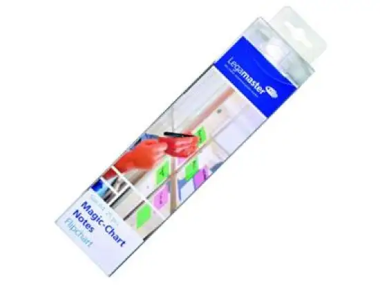 Flipchartfolie Legamaster 7-159000-A4 Magic-Chart Notes A4 kariert 20x30cm, Rolle 25 Stk