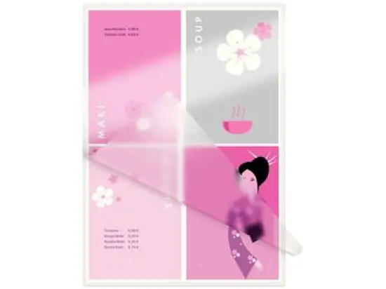 Laminierhülle Leitz 33836 A3 125micron glänzend Format: 303x426mm, Pack 25 Stk