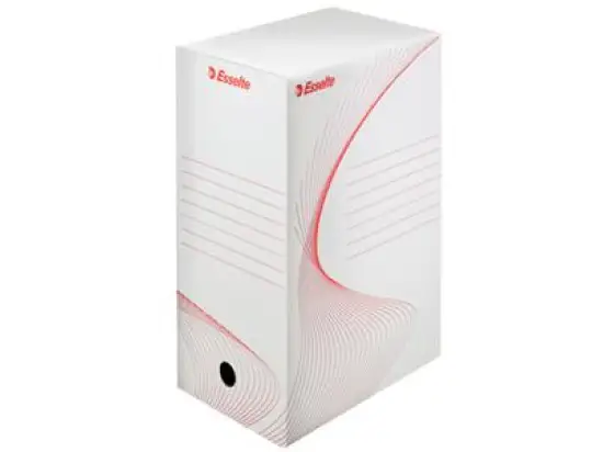 Archivschachtel Esselte 128602 A4 15cm weiß