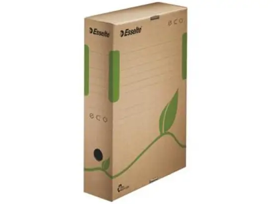 Archivbox Esselte 623916 Eco 80mm braun