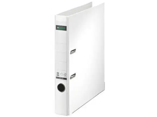 Ordner Leitz 1008-00-01 10080001 A4, 50mm, Pappe/Papier, weiß, Pack 10 Stk