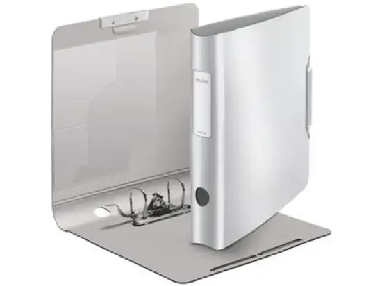 Ordner Leitz 1109-00-04 11090004 Active Style A4, 60mm, gewölbt, Polyfoam, gebürstet, arktikweiß