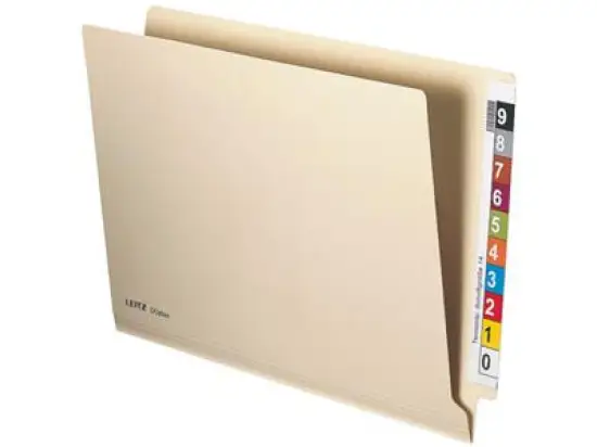 Einstellmappe Leitz 2470-00-11 24700011 OCplus 260g Kraftkarton, Pack 50 Stk