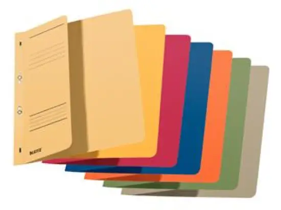 Ösenhefter Leitz 3740-30-99 37403099 sortiert 1/2-VD je 1x chamois, gelb, rot, grün, blau, Pack 5 Stk