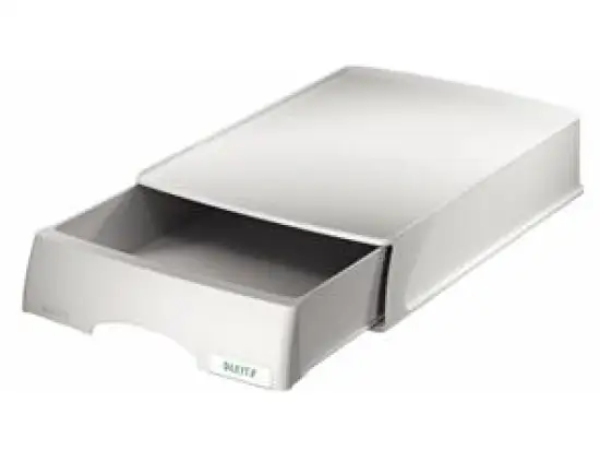 Briefablage Leitz 5210-00-85 52100085 Plus A4 grau mit Schublade