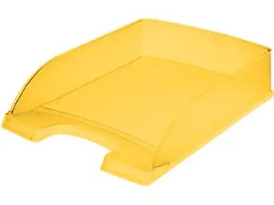 Briefablage Leitz 5227-00-10 52270010 Standard Plus gelb-frost A4, Pack 5 Stk