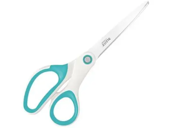 Schere Leitz 5319-20-51 53192051 Wow Titanium 20,5cm mit Kunststoffgriff, eisblau