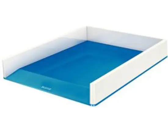 Briefablage Leitz 5361-10-36 53611036 Wow Duo Colour blau metallic