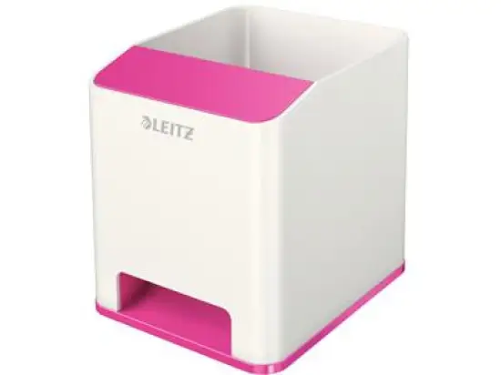 Sound-Stifteköcher Leitz 5363-10-23 53631023 Wow Duo Colour pink-metallic