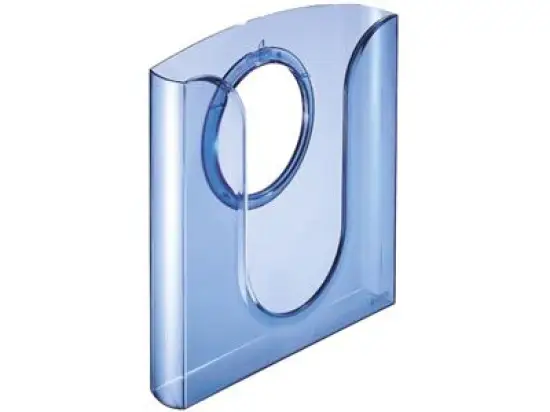 Prospektfach Leitz 5401-00-34 54010034 einzeln blau-transparent, Pack 4 Stk