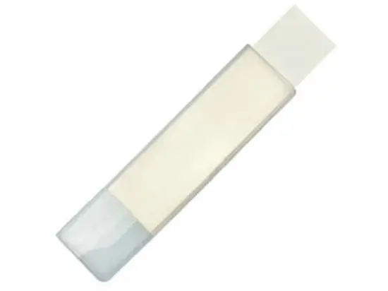 Halter für Schildchen Leitz 6006-00-02 60060002 75mm glasklar inkl. Schild, Pack 10 Stk