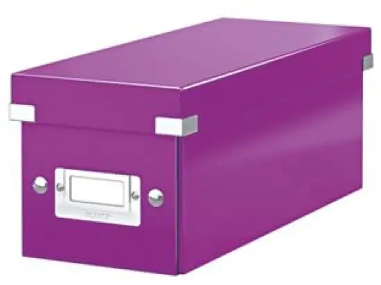 Archivbox Leitz 6041-00-62 60410062 Click & Store CD violett