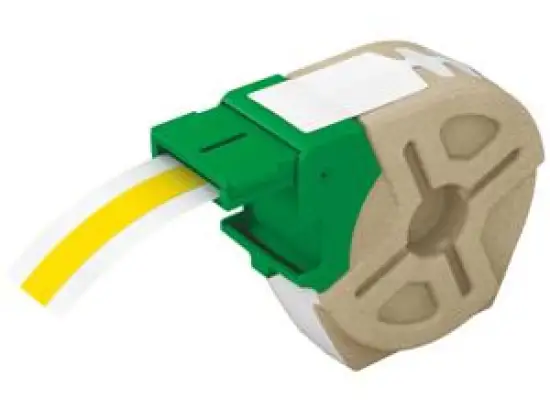 Schriftband-Kassette Leitz 7015-00-15 70150015 Icon schwarz auf gelb 12mm /10m